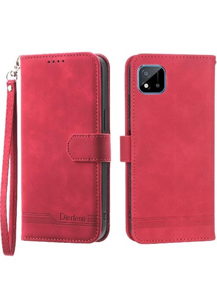 Realme C11 Bileklik Nakit Cep Kartı Yuvaları Premium Manyetik Için Flip Case (Yurt Dışından)