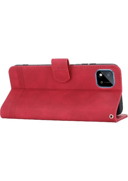 Realme C11 Bileklik Nakit Cep Kartı Yuvaları Premium Manyetik Için Flip Case (Yurt Dışından) indirimleri