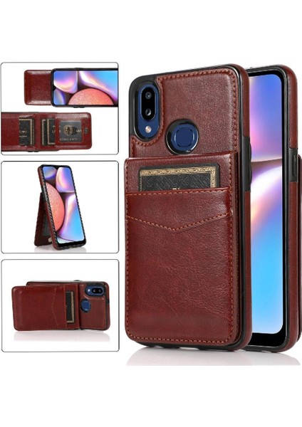 Kredi Premium Toka ile Samsung Galaxy A10S Kart Tutucu ile Uyumlu (Yurt Dışından)