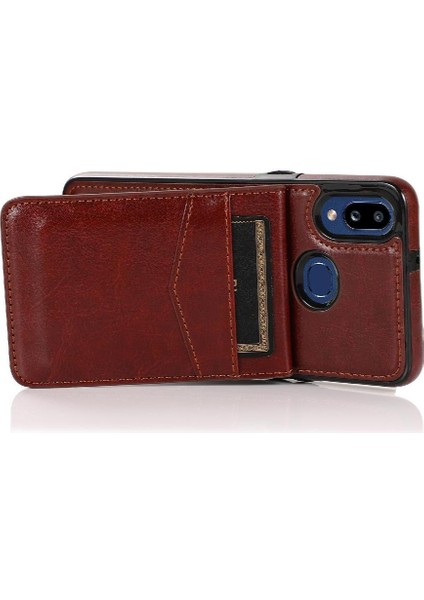 Kredi Premium Toka ile Samsung Galaxy A10S Kart Tutucu ile Uyumlu (Yurt Dışından)