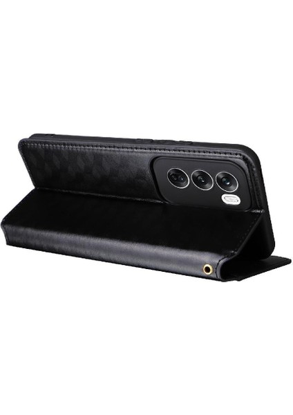 Oppo Oppo 12 5g Manyetik Kapatma Kart Yuvaları Tutucu Pu 3D Için Flip Case (Yurt Dışından) fiyatları