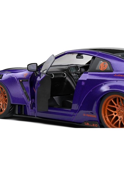1:18 Solido 2022 Nissan Gt-R (R35) Liberty Walk Body Kit 2.0 Purplezilla fırsatları
