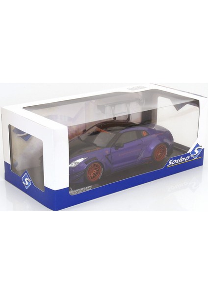 1:18 Solido 2022 Nissan Gt-R (R35) Liberty Walk Body Kit 2.0 Purplezilla indirimleri