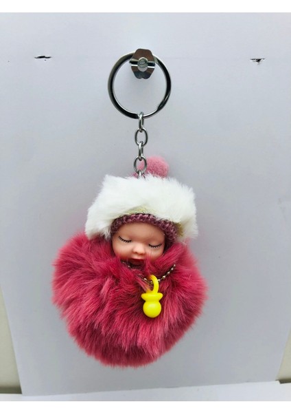 Peluş Sevimli Bebek Anahtarlık, Çanta Süsü 1 Adet Fiyatıdır