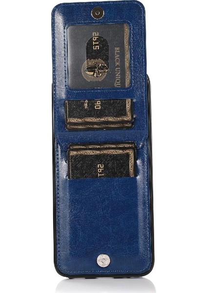 Kredi Premium Deri Manyetik ile Samsung Galaxy A11 ile Uyumlu (Yurt Dışından)