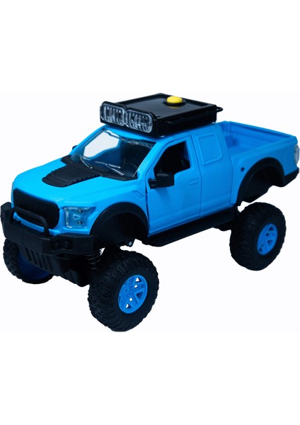 Wonstar Offroad Sesli ve Işıklı 1:16 40165 Mavi