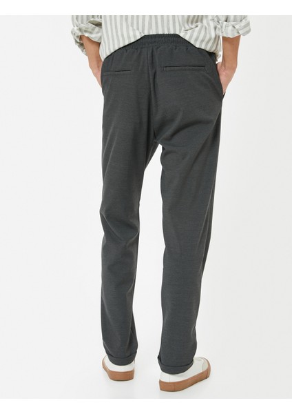 Chino Pantolon Slim Fit Beli Bağcıklı Katlamalı Paça Cep Detaylı fırsatları