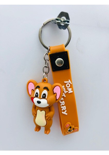 Jerry 3D Anahtarlık Oyuncak ve Çanta Aksesuarı