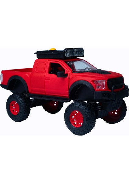 Wonstar Offroad Sesli ve Işıklı 1:16 40165 Kırmızı