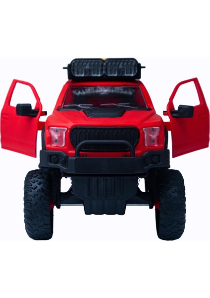 Wonstar Offroad Sesli ve Işıklı 1:16 40165 Kırmızı