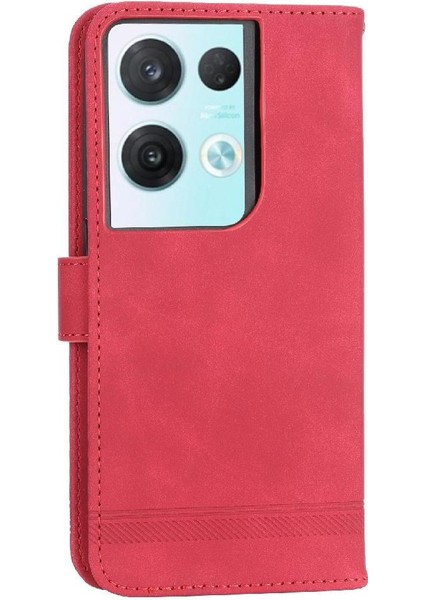 Oppo Oppo 8 Pro 5g Premium Kart Yuvaları Için Flip Case Manyetik Kapatma Nakit (Yurt Dışından)