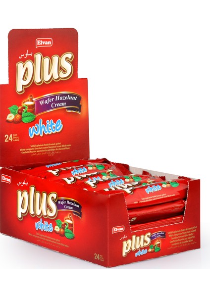Plus Beyaz Gofret 13 Gr. 24lü (1 Paket) modelleri