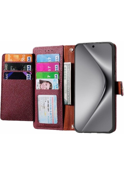 Huawei Pura 70 Pro Için Flip Case Artı Aşk Cüzdan Fermuar Darbeye Vaka (Yurt Dışından)