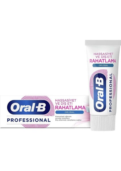 Professional Hassasiyet ve Rahatlama Diş Macunu 50 ml x 10 Adet
