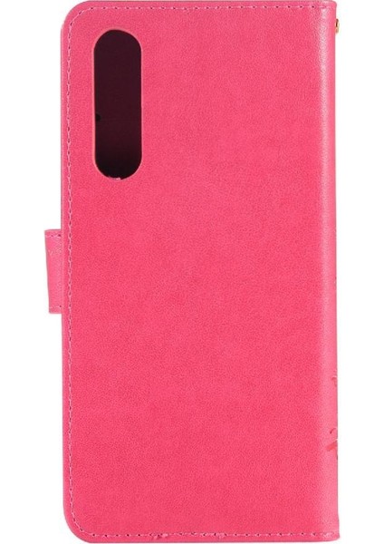 Huawei P30 Manyetik Kapatma Pu Deri Bilek Kayışı Kartı Için Filp Durumda (Yurt Dışından)