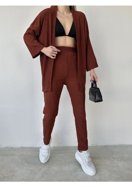 Bürümcük Kimono Pantolon Takım