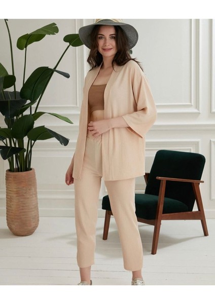Bürümcük Kimono Pantolon Takım