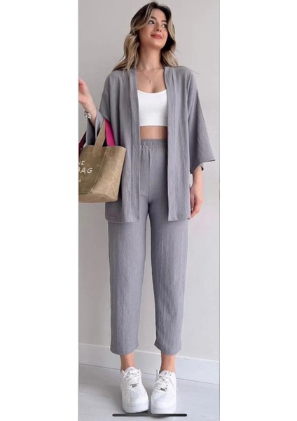 Bürümcük Kimono Pantolon Takım