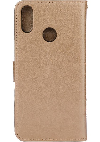 Huawei Filp 2019 Kart Tutucu Pu Deri Manyetik Kapatma Bilek Için Filp Durumda (Yurt Dışından)