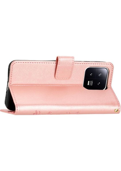 Xiaomi Poco M6 Pro 4g Için Filp Durumda Manyetik Kapatma Bilek Kayışı Kart Pu (Yurt Dışından)