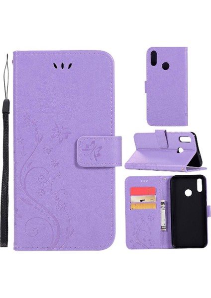 Onur 10 Lite Için Filp Durumda Kart Tutucu Kickstand Bilek Kayışı Manyetik Pu (Yurt Dışından)