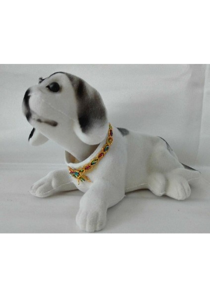 3 Adet Kafa Sallayan Köpek Araç Içi Aksesuar 17X9X7 cm Farklı Renklerde fırsatları