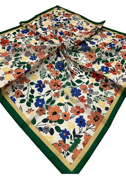BAŞTACI SOFT 0140 ÇİMEN YEŞİLİ EŞARP