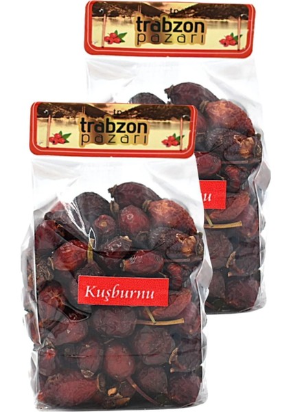 Trabzon Pazarı Doğal Kurutulmuş Kuşburnu 2x100 gr