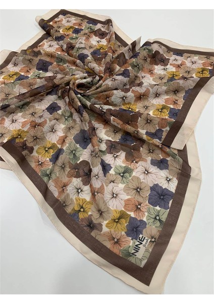 Nıne Soft 022 Kahverengi Eşarp