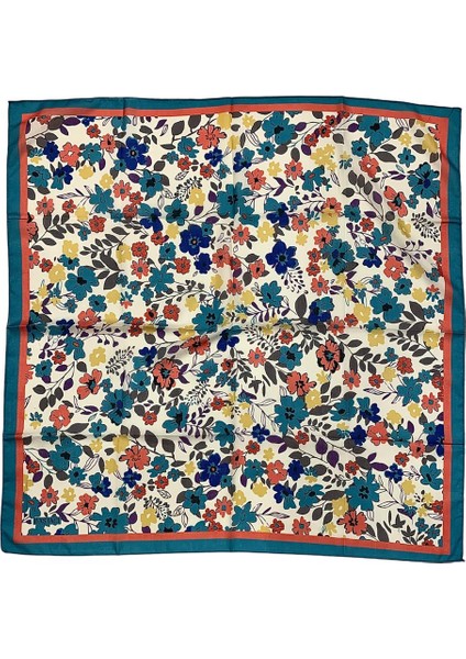 BAŞTACI SOFT 0140 KOYU TURKUAZ EŞARP