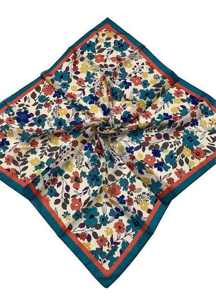 BAŞTACI SOFT 0140 KOYU TURKUAZ EŞARP