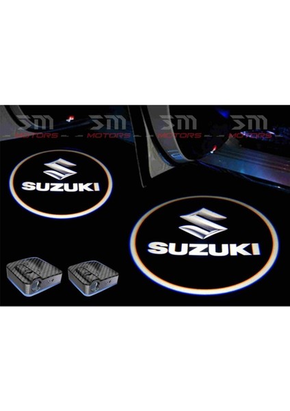 Suzuki Kapı Altı Logo LED Projektör 2 Adet