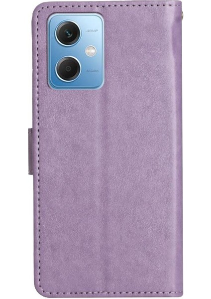 Xiaomi Redmi Not 12 Için Filp Durumda 5g Pu Deri Bilek Kayışı Kart Tutucu (Yurt Dışından)