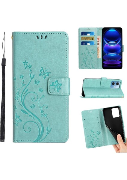 Xiaomi Redmi Not 12 4g Pu Deri Manyetik Kapatma Kartı Için Filp Durumda (Yurt Dışından)