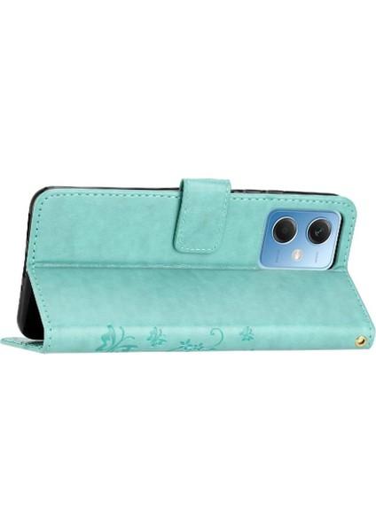 Xiaomi Redmi Not 12 4g Pu Deri Manyetik Kapatma Kartı Için Filp Durumda (Yurt Dışından)
