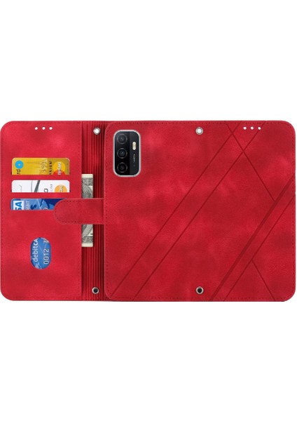 Samsung Galaxy Için Filp Durumda A52S 5g Tam Koruma Kredi Kartı Tutucu Pu (Yurt Dışından)