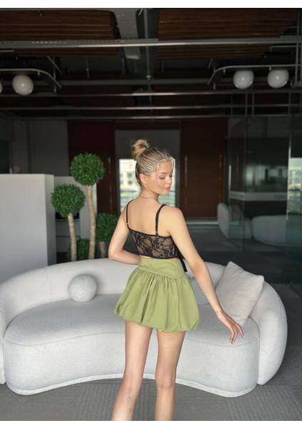 Limber Altı Balon Şort Etek