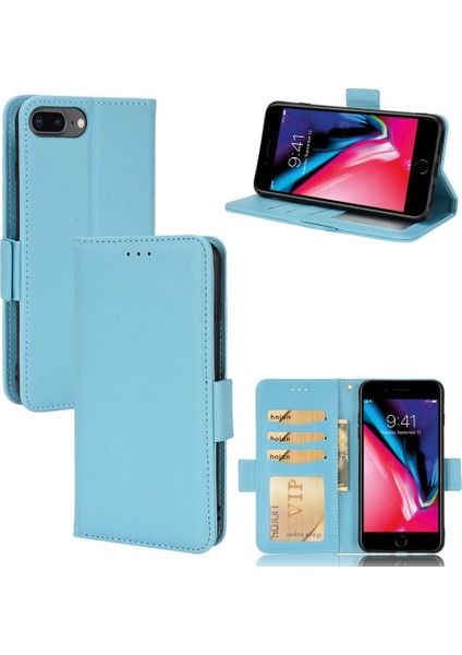 Iphone 6 Için Kılıf Artı/6s Artı Kart Yuvaları Tutucu Yan Toka Cüzdan Pu (Yurt Dışından) modelleri