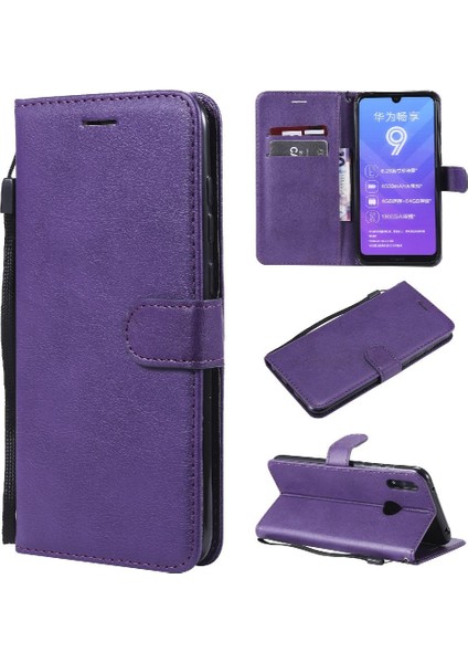 Huawei Huawei 2019 Iş Cüzdan Telefon Kılıfı Için Flip Case Yüksek Kalite Katı (Yurt Dışından)