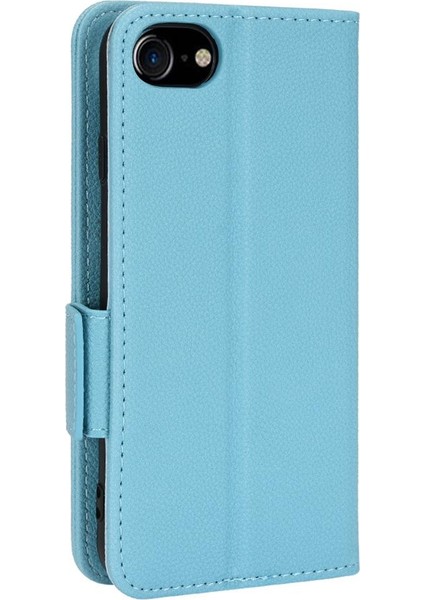 Iphone 7/8 Için Kılıf Manyetik Cüzdan Yan Toka Kart Yuvaları Tutucu Pu (Yurt Dışından)