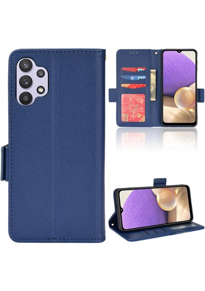 Samsung Galaxy A13 4g Için Kılıf Cüzdan Yan Toka Manyetik Pu Deri Kart (Yurt Dışından)