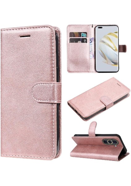 Kart Yuvası ile Huawei Nova 10 Pro Için Flip Case Yüksek Kalite Deri Telefon (Yurt Dışından)