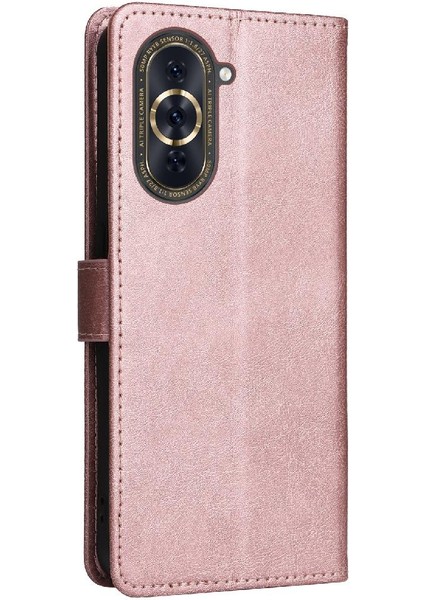 Kart Yuvası ile Huawei Nova 10 Pro Için Flip Case Yüksek Kalite Deri Telefon (Yurt Dışından) fırsatları