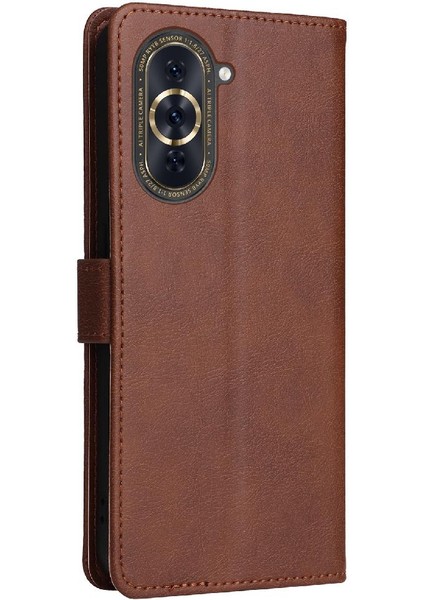 Kart Yuvası ile Huawei Nova 10 Pro Için Flip Case Yüksek Kalite Deri Telefon (Yurt Dışından) fırsatları