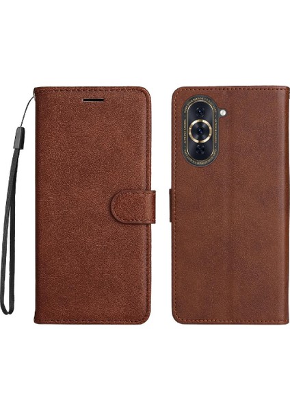 Kart Yuvası ile Huawei Nova 10 Pro Için Flip Case Yüksek Kalite Deri Telefon (Yurt Dışından) indirimleri