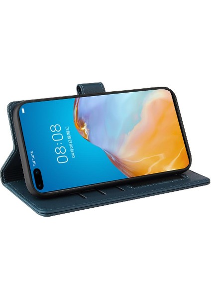 Huawei P40 Pro Darbeye 4 Köşe Koruma Kickstand Için Flip Case (Yurt Dışından)