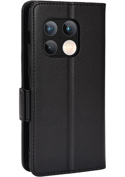 Oneplus 10 Için Kılıf Pro Pu Deri Yan Toka Manyetik Kart Yuvaları Tutucu (Yurt Dışından)