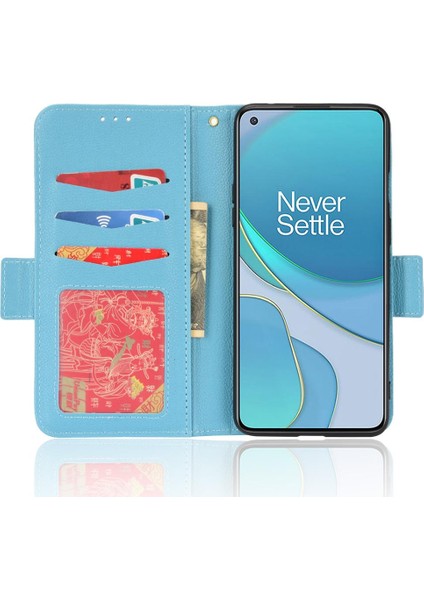 Oneplus 8t Manyetik Cüzdan Yan Toka Pu Deri Kart Yuvaları Için Kılıf (Yurt Dışından) fiyatları