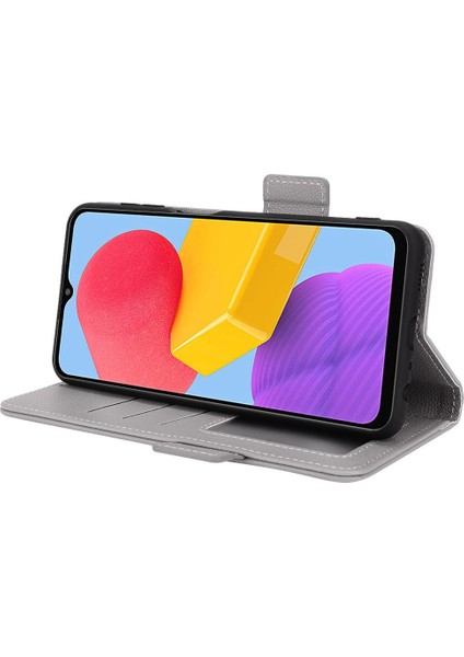 Samsung Galaxy M13 4g Için Kılıf Cüzdan Kart Yuvaları Tutucu Pu Deri Yan (Yurt Dışından) modelleri