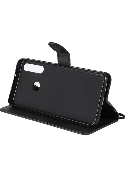 Huawei Y6P Yüksek Kaliteli Deri Klasik Düz Renk Için Flip Case (Yurt Dışından) fırsatları